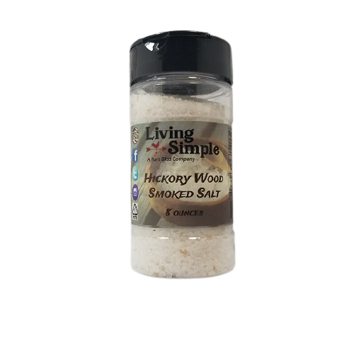 Hickory wood Smoked Sea Salt