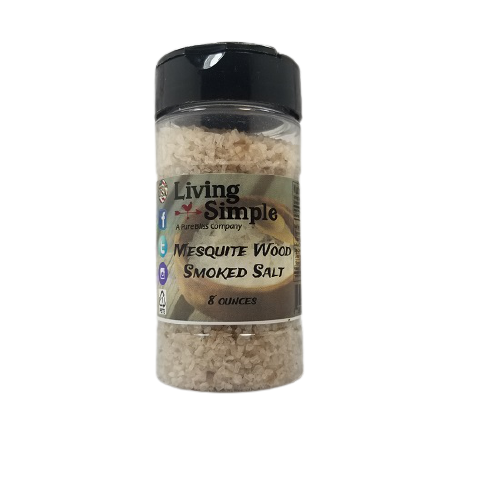 Mesquite wood Smoked Sea Salt